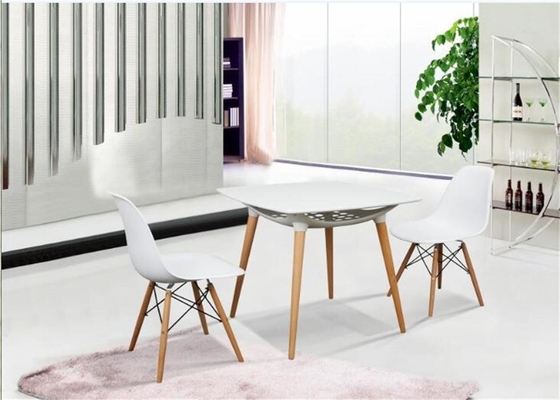 Elegant Simplicity EAMES Plastic Chair , PP White Charles EAMES Dining Chair