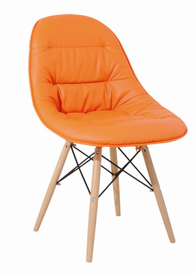 Moder Designer Colored EAMES Plastic Chair Eiffel Tower Shape Fabric Seat
