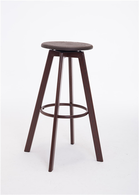 High Bar Stools Stackable Visitor Chair Metal Frame Commercial Furniture