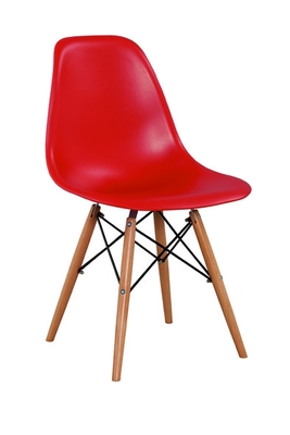 Modern PVC Seat wooden legs used bar stool /  kitchen bar chair H-121-1W46*D55*H83cm